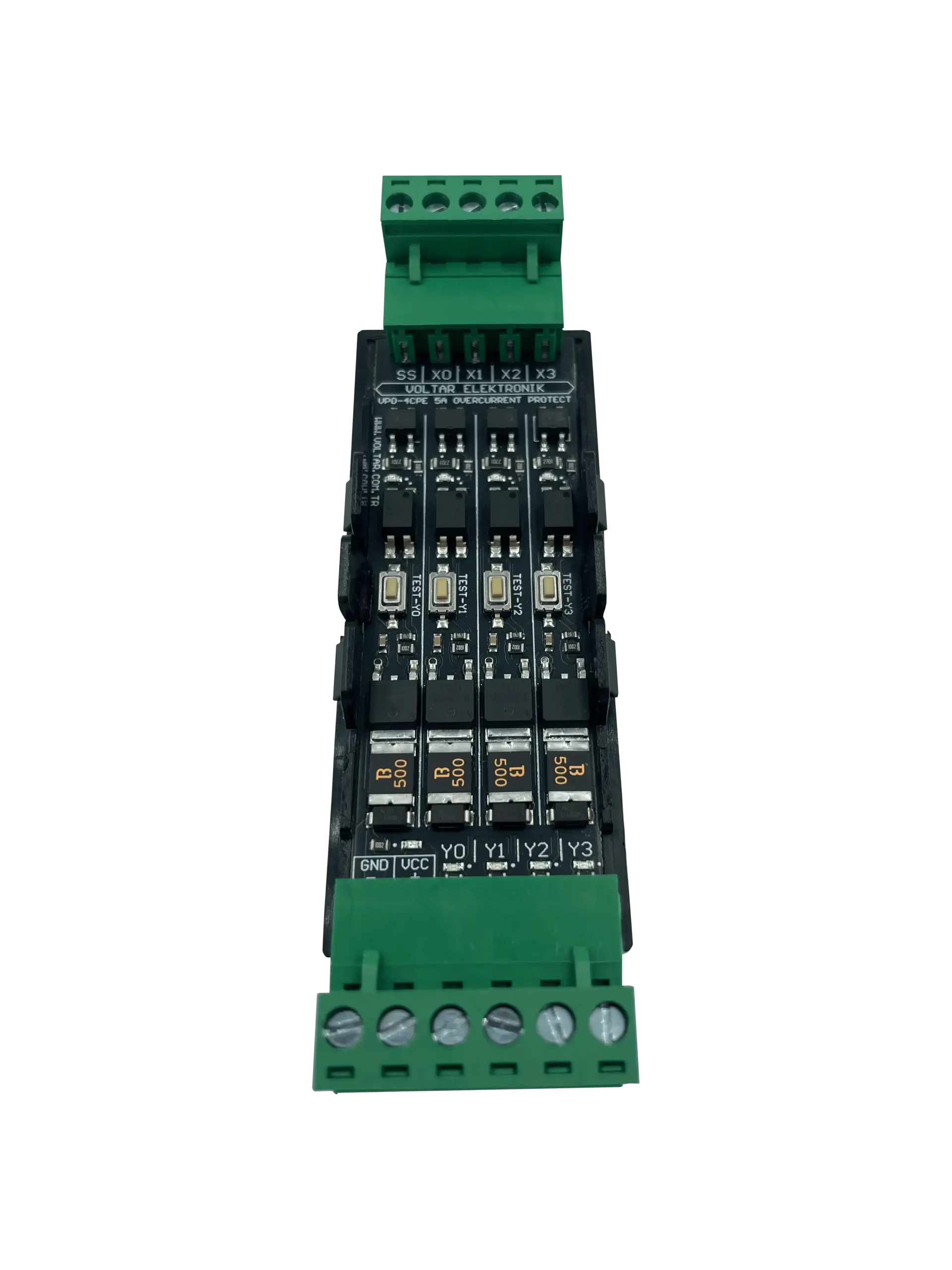 VPO-4CPE PNP Transistör Kartı – 4 Kanal Güç, LED Geri Bildirim ve Endüstriyel Dayanıklılık